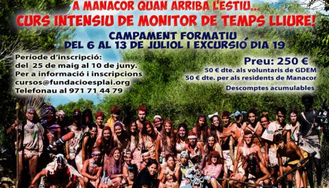 CURS INTENSIU DE MONITOR DE TEMPS LLIURE