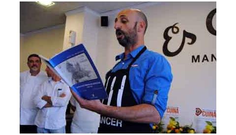 TEXT LLEGIT PER L'ACTOR ANTONI GOMILA  AMB MOTIU DE LA PRESENTACIÓ DE LA  XII JORNADA DE CUINA 2014