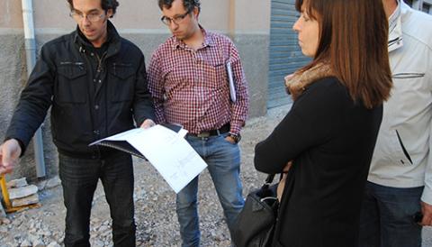 INICIADES LES OBRES DE NOVA PAVIMENTACIÓ  EN EL CARRER SANT JERONI DE MANACOR