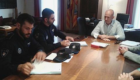PRESA DE POSSESSIÓ DE DOS NOUS AGENTS DE LA POLICIA LOCAL DE MANACOR