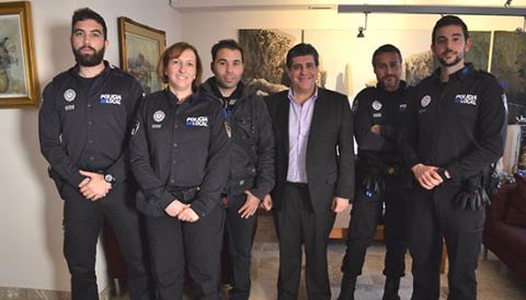 Cinc agents s’incorporen al cos de la Policia Local