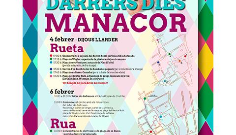 El carnaval de Manacor s’eixampla per la Rua fins a la plaça de Ramon Llull amb una gran festa de música, imatge i llums