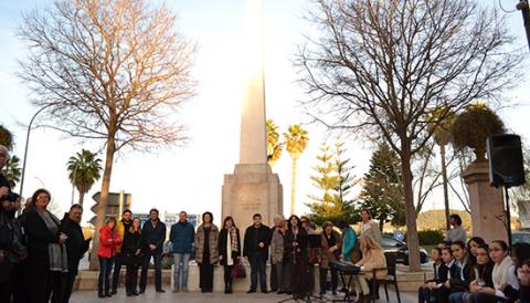 Manacor recupera l'ofrena floral a l'obelisc dedicat a Alcover