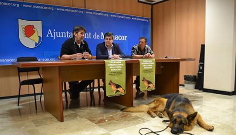 Manacor acollirà aquest diumenge el Certamen Internacional Reial CEPPA i els admiradors dels cans de raça pastor alemany