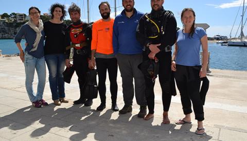 La nau del segle I dC enfonsada amb llumetes romanes a Porto Cristo podria haver arribat als 40 metres d’eslora