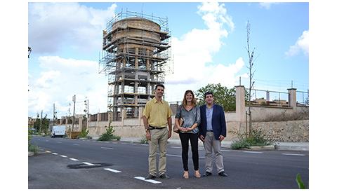 Comencen les obres en el dipòsit d’aigua que permetran que aquesta infrastructura s’utilitzi a ple rendiment