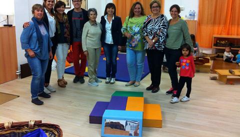 Inauguració d'un nou ambient a Manacor per a les famílies amb infants petits
