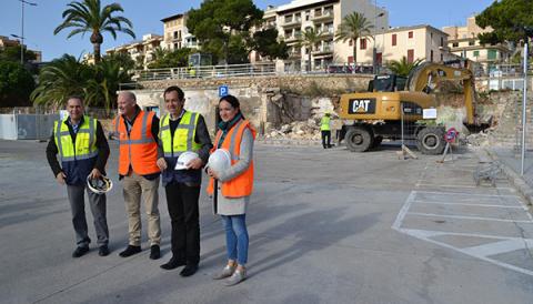 Un magatzem de nova construcció ocuparà el lloc dels vells escars de Porto Cristo, que ja s’han enderrocat