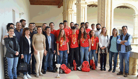 L’Ajuntament reconeix l’enorme tasca del Club Voleibol Manacor i els èxits dels seus jugadors i jugadores