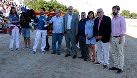 El menador Antoni Frontera guanya el Gran Premi de Manacor 2017 a les regnes del cavall Excellence