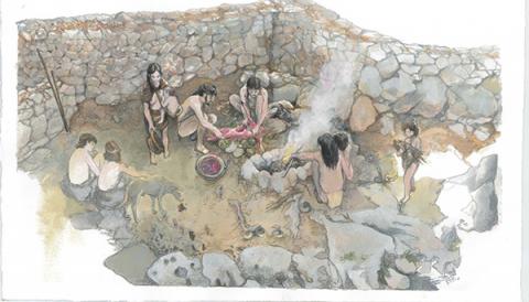 L'exposició Promontoris i murades mostra els resultats de les excavacions del jaciment prehistòric de sa Ferradura