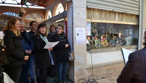 El nou betlem mallorquí de Manacor es podrà visitar fins el proper 7 de gener a la plaça de ses Verdures