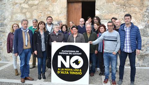 Manacor, Sant Llorenç, Son Servera i Artà fan pinya per exigir el soterrarament de la línia elèctrica que travessarà el Llevant