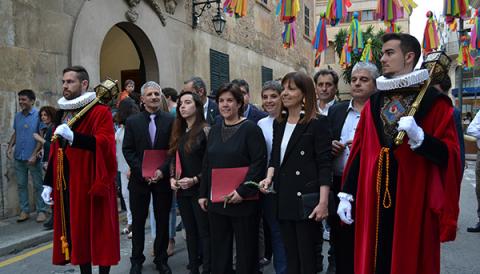 El pregó pronunciat per la Banda de Música de Manacor dona el sus als més de 90 actes de les Fires i Festes de Primavera