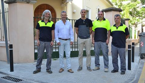 L’Ajuntament acaba una nova fase d’adaptació dels espais públics als discapacitats físics i sensorials