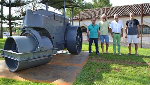 L'Ajuntament recupera l'antic cilindre municipal, que s'ha recol·locat davant l'antiga caseta d'obres públiques