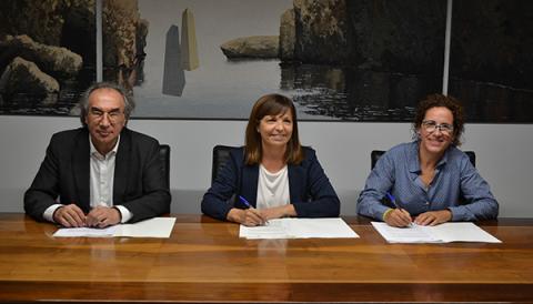 L’Ajuntament, el Govern i el Consell signen els acords que permetran ampliar l’escola Simó Ballester de Manacor