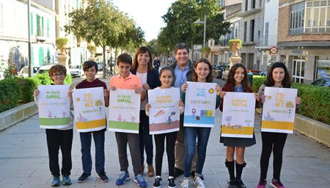 Els escolars creen la campanya Vull el meu poble net per animar a reciclar més i a mantenir els carrers sense brutor
