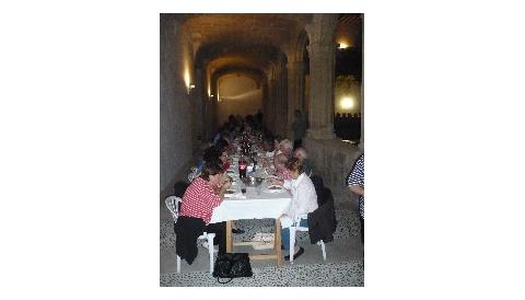 Sopar solidari al claustre