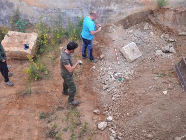 La segona fase d'excavacions s'estendrà fins el 31 de desembre. 