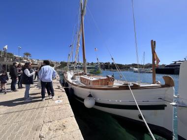 La Balear, barca del bou declarada Bé d'Interès Cultural. 